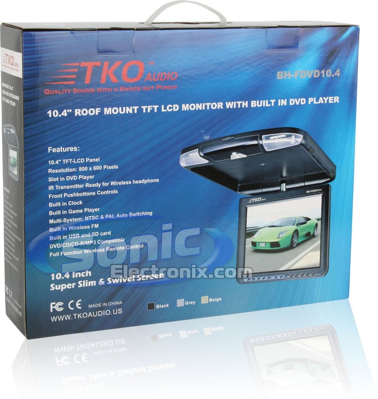TKO Audio BH-FDVD10.4 (Beige) Image 8