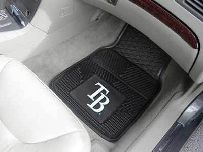 FanMat Tampa Bay Rays Heavy Duty Car Mat Image 1