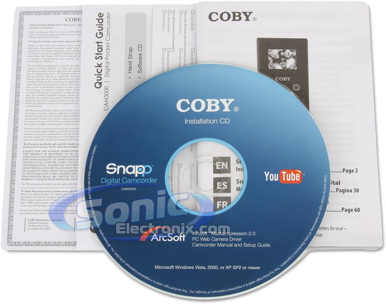 Coby CAM3000 Image 8