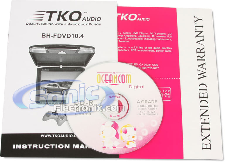 TKO Audio BH-FDVD10.4 (Black) Image 7