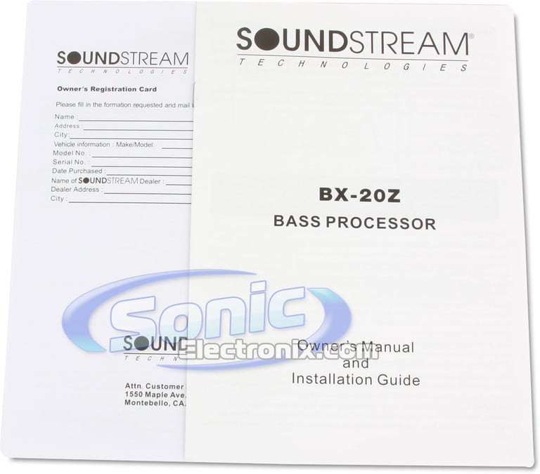 Soundstream BX-20Z Image 8
