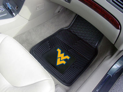 FanMat West Virginia Heavy Duty Vinyl Car Mats Image 1