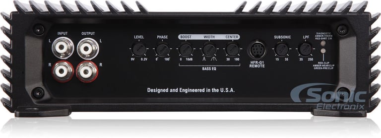 Hifonics Colossus 6.5K Mount Olympus Series Dual Mono Car Amplifier Image 3