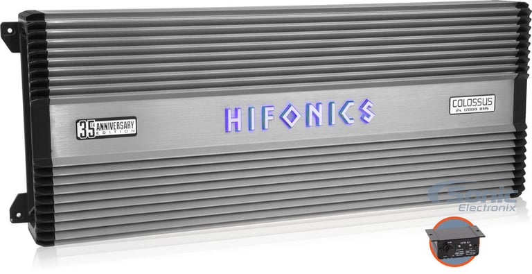 Hifonics Colossus 6.5K Mount Olympus Series Dual Mono Car Amplifier Image 1