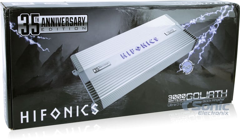 Hifonics Goliath Monoblock Car Amplifier Image 9
