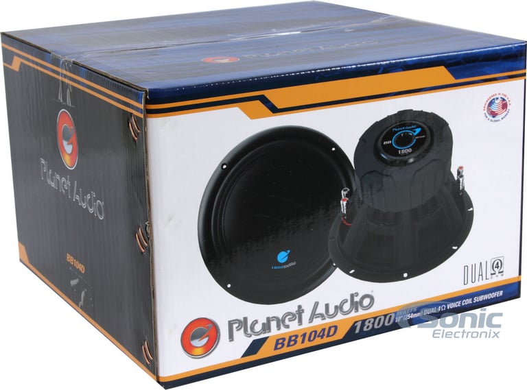 Planet Audio BB104D Image 4