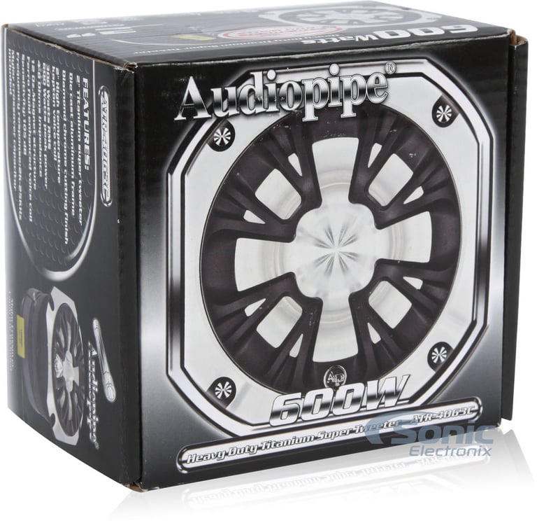 Audiopipe Titanium Super Tweeter - ATR-4063C Image 5