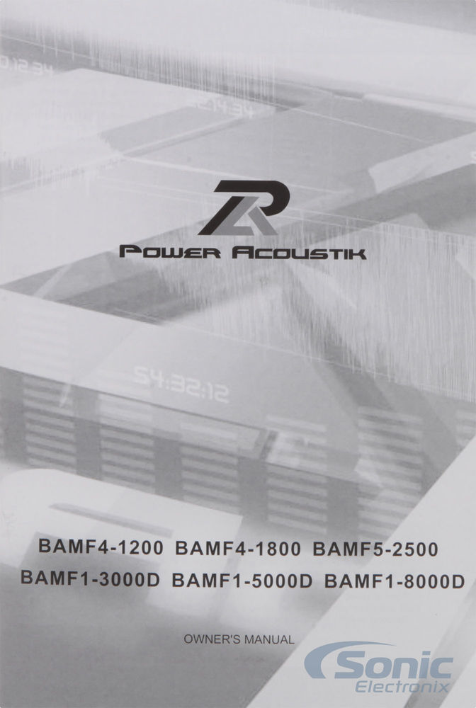 Power Acoustik BAMF5-2500 Image 8