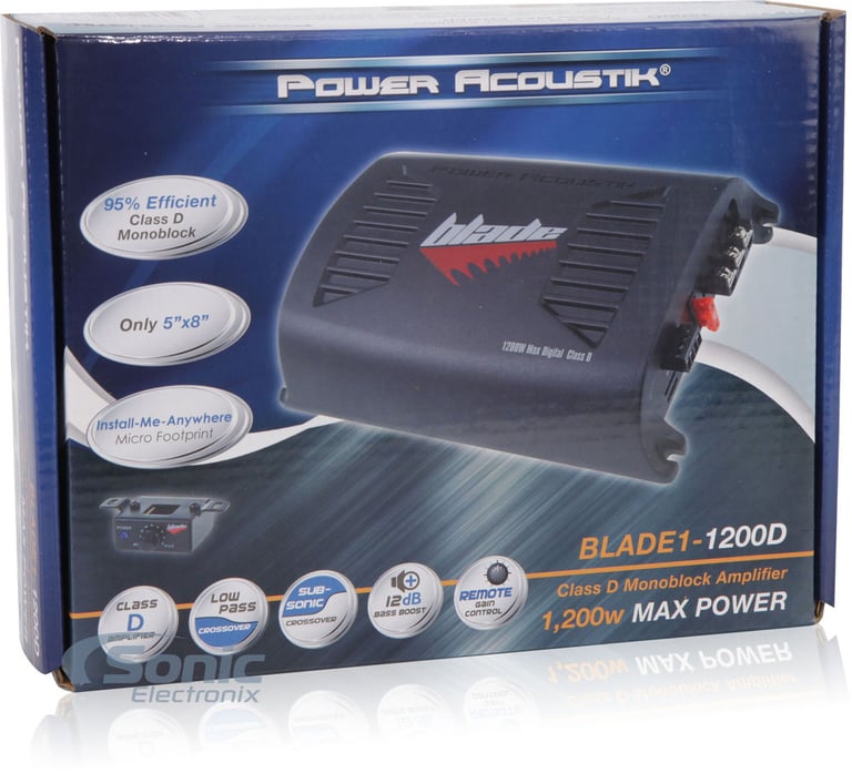 Power Acoustik BLADE1-1200D Image 9