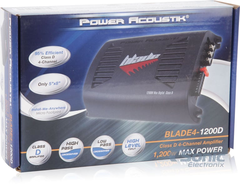 Power Acoustik BLADE4-1200D Image 7
