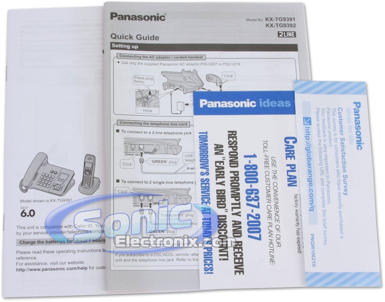 Panasonic KX-TG9392T Image 11