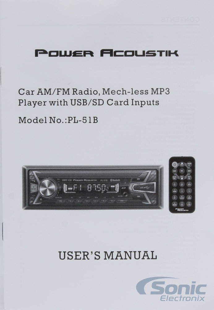 Power Acoustik PL-51B Image 9