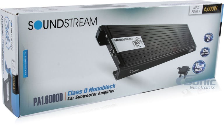 Soundstream Picasso Series Monoblock PA1.6000D Image 7