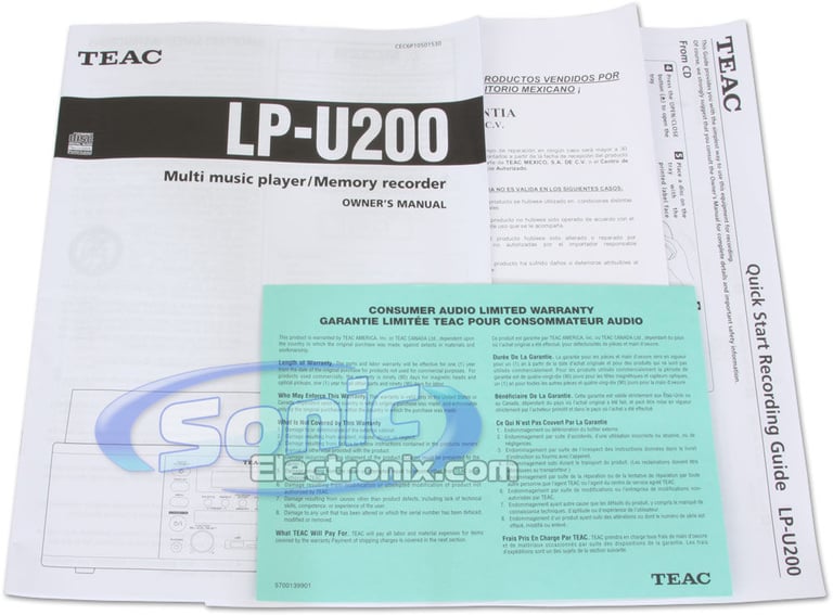 Teac LP-U200 Image 11
