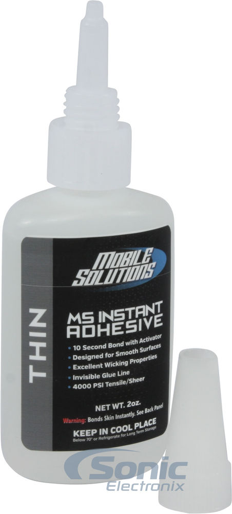 Mobile Solutions 2oz Thin CA Glue (AD-THIN-2OZ) Image 1