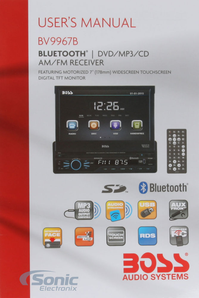 Boss BV9967B OPEN BOX COMPLETE Image 11