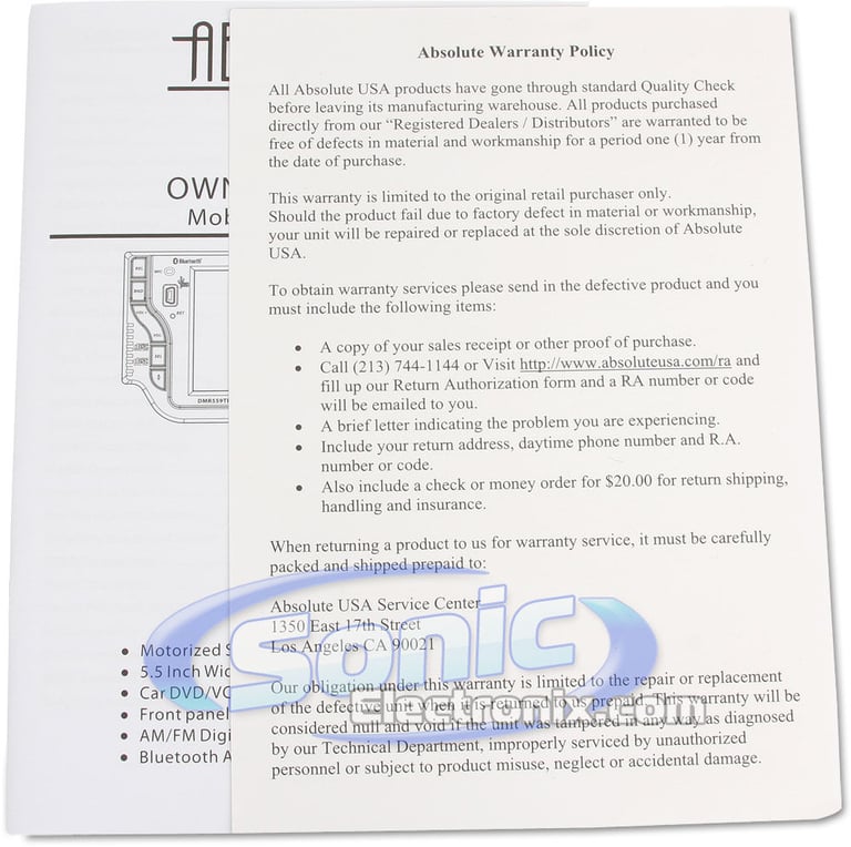 Absolute DMR559TB Image 11