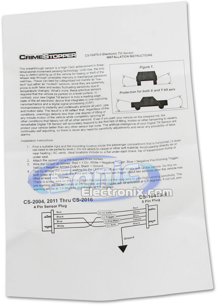 Crimestopper CS-104TS Image 2