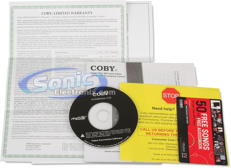 Coby MP705-2G (WHITE) Image 9