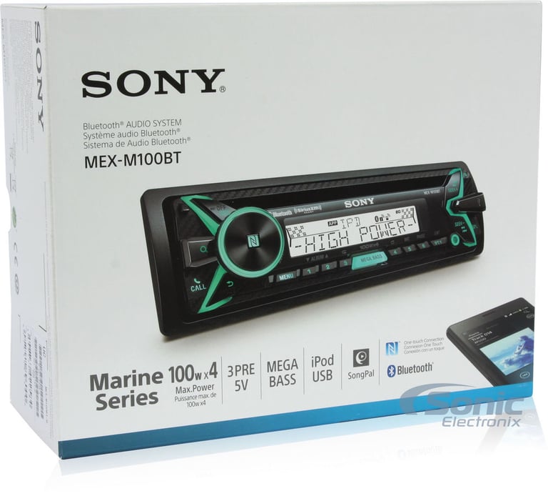 Sony MEX-M100BT (Open Box, Complete) Image 12