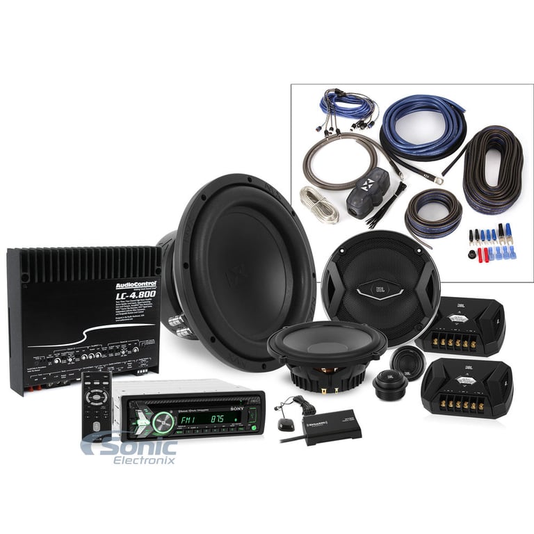 Sonic Electronix Professional Car Audio System Image 1