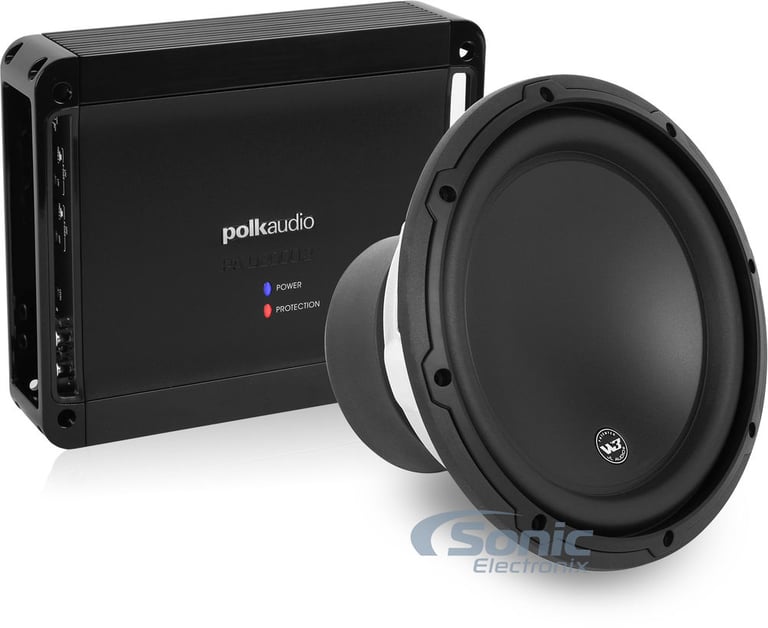 500 Watt RMS Polk Audio and JL Audio 10" Bass Package Image 1