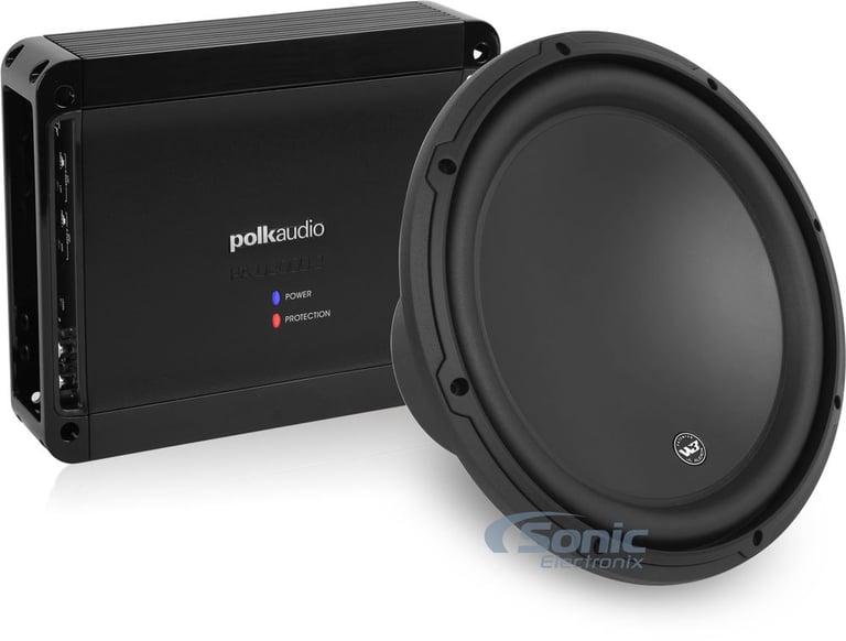 500 Watt RMS Polk Audio and JL Audio 12" Bass Package Image 1