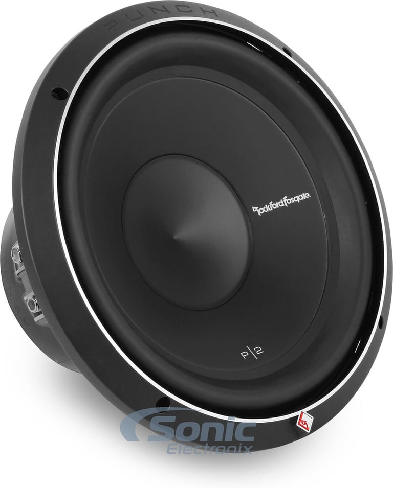 12" Rockford Fosgate P2D2-12 400W Subwoofer + Belva 600W 2-Channel Amplifier Image 2