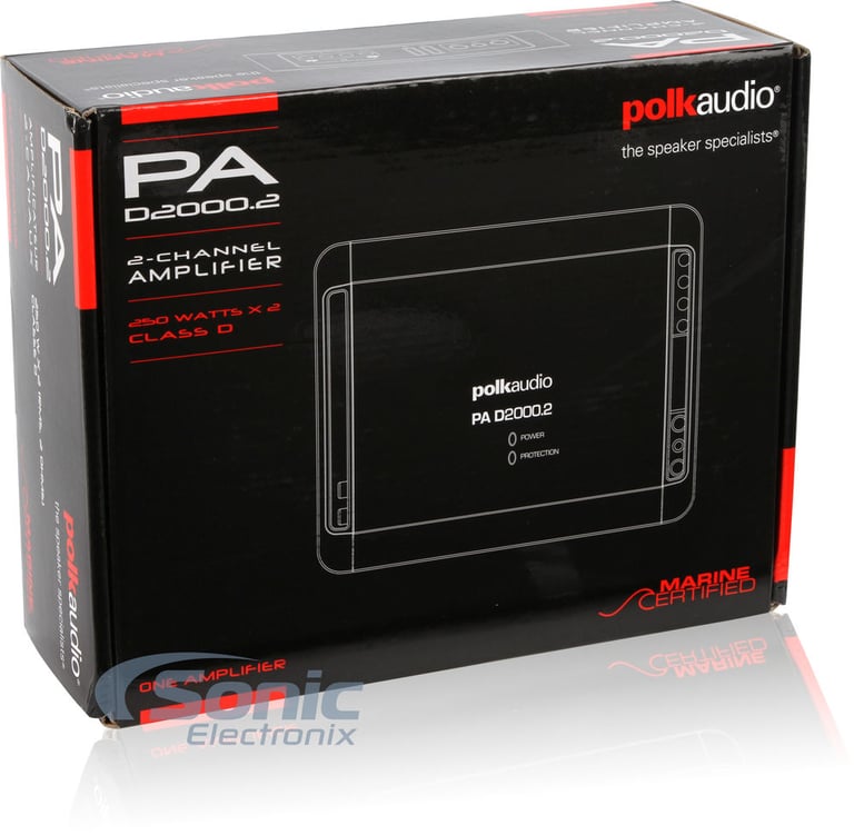 500W RMS NVX and Polk Audio 12" Bass Package Image 16