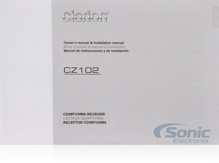 Clarion CZ102 (Open Box) Image 16