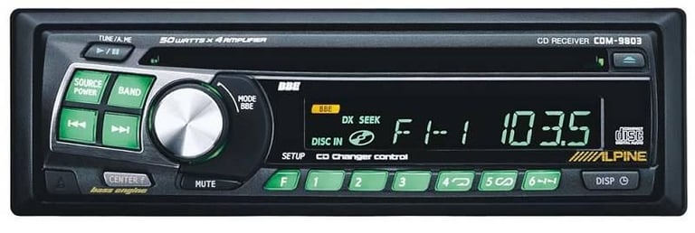 Alpine CDM-9803 Image 1