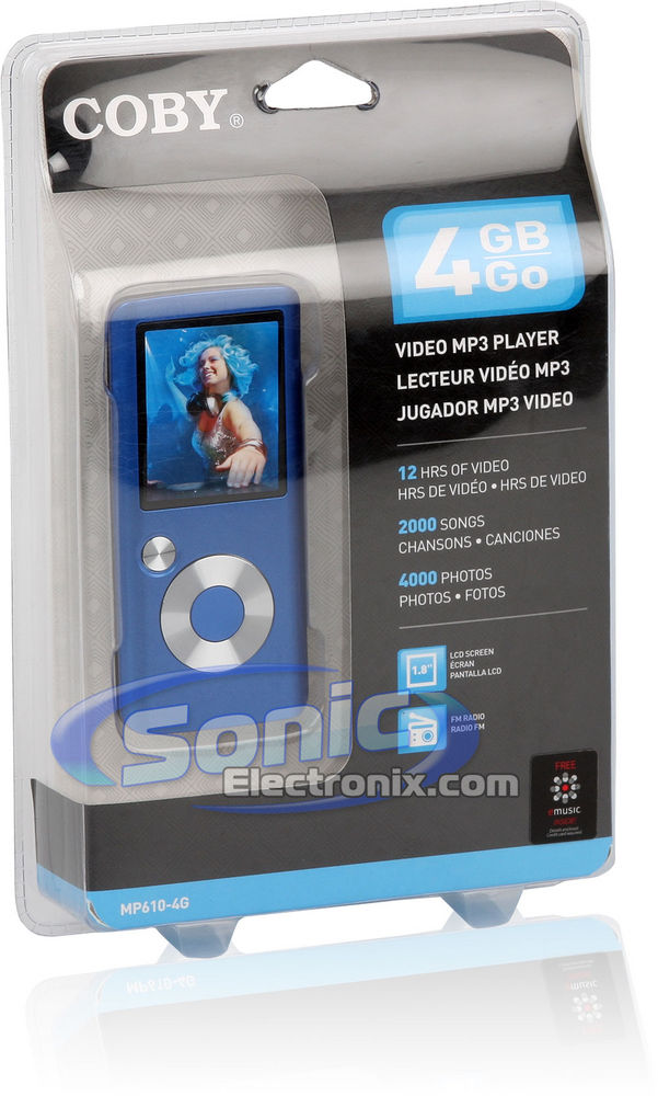 Coby MP610-4G (Blue) Image 8
