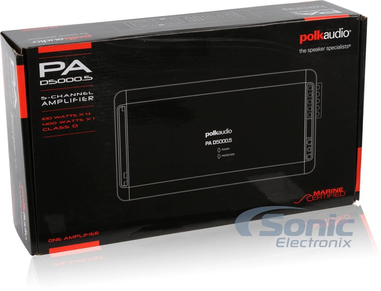 Polk Audio DXi Series 680 Watt RMS Complete Car Audio Package Image 9