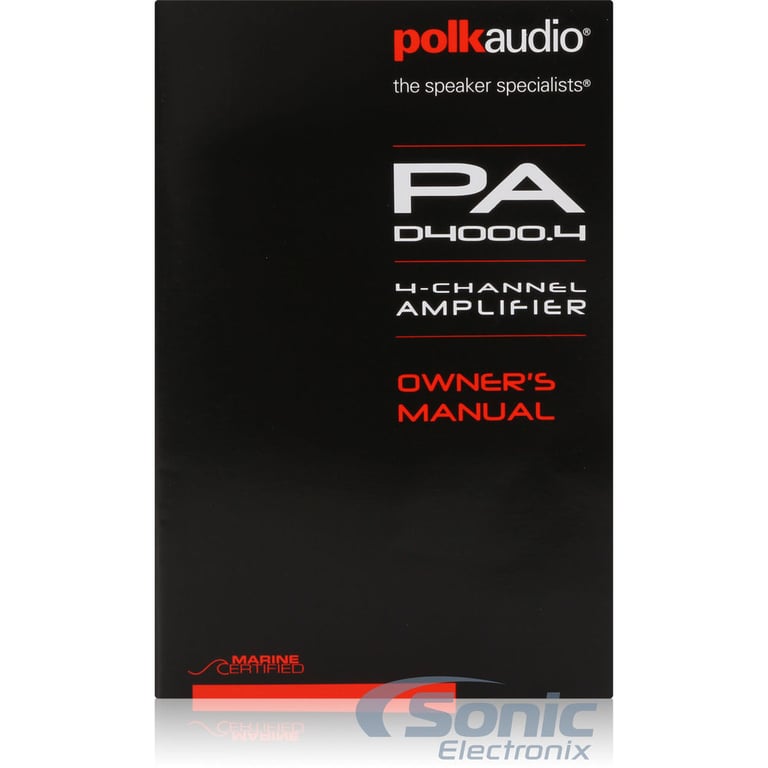 Polk Audio DB+ Series 500 Watt RMS Amplified 6.5" Coaxial Speaker Package Image 8