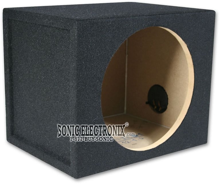 Sonic Sub Box: 1SL12-1.0 (Black) Image 1