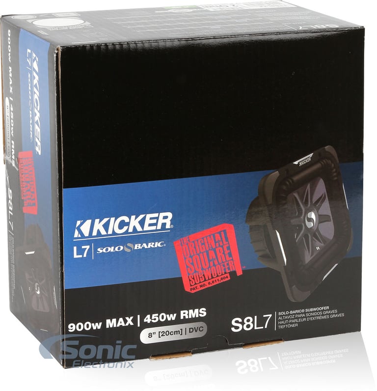 500W RMS Polk Audio and Kicker 8" Bass Package Image 9