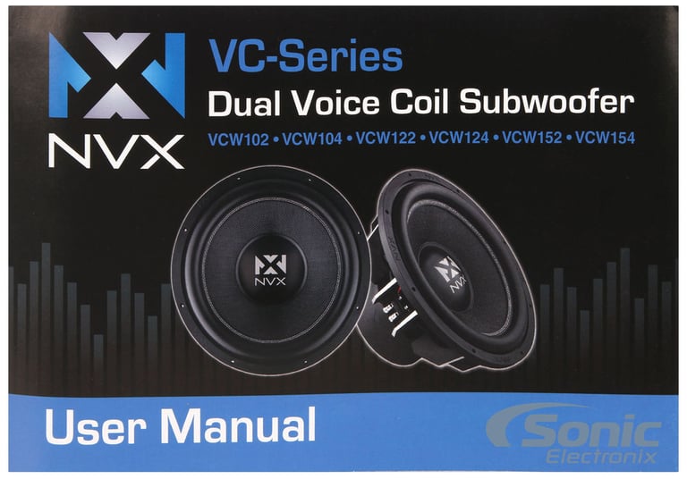 1000W NVX and Hifonics 12" Bass Package Image 8