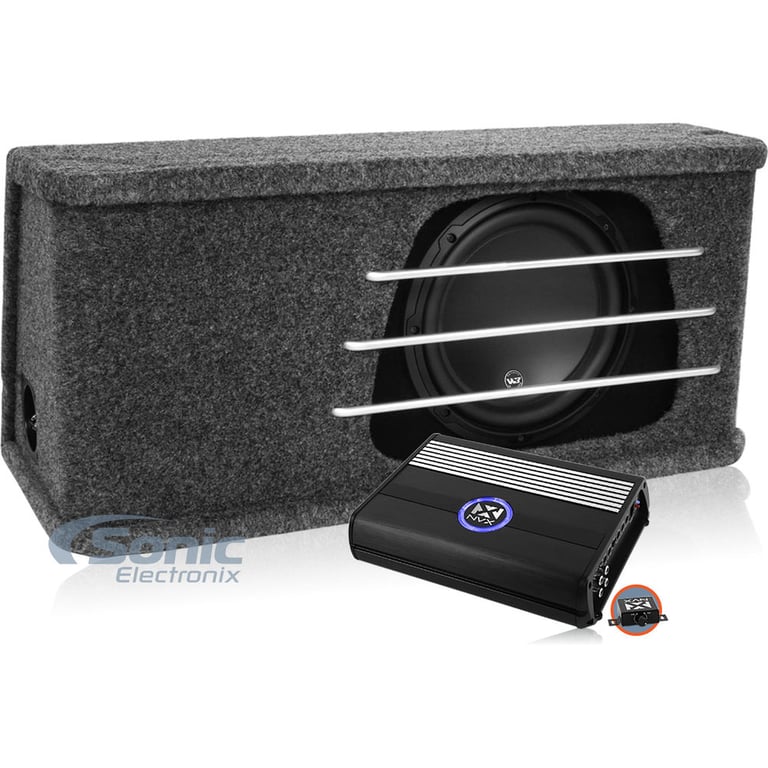 750W RMS JL Audio and NVX 10" Ported Bass Package Image 1