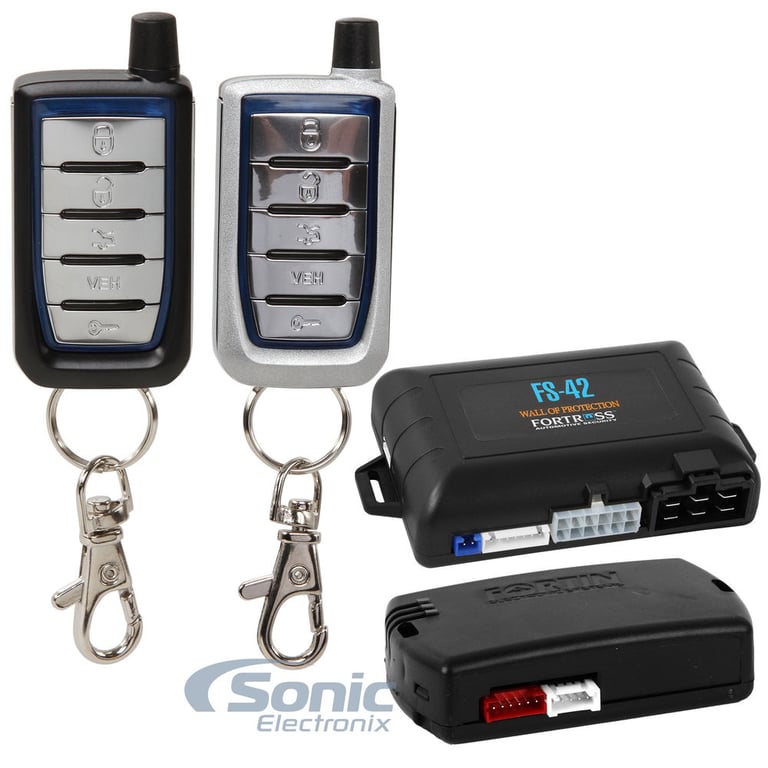 Crimestopper Fortress Series Remote Start Security System for Select 1999 - 2016 Ford Focus, Fusion and Mustang Image 1