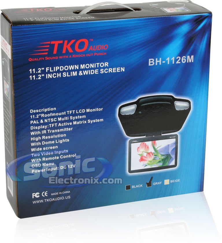 TKO Audio BH-1126M (Gray) Image 7