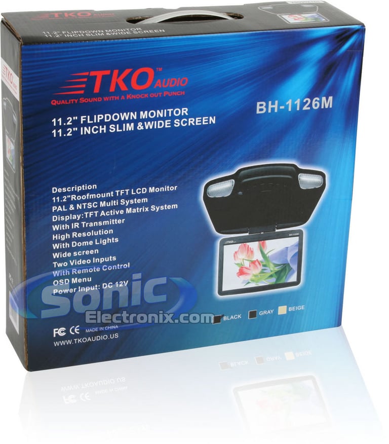 TKO Audio BH-1126M (Black) Image 7