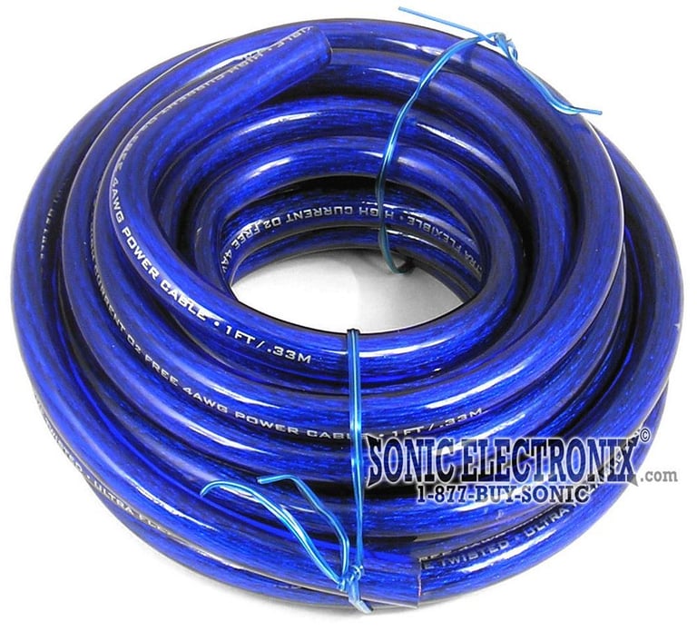 X-Scorpion SC-P4.18BL BLUE 4 Gauge 18 ft. PW420BL Image 1