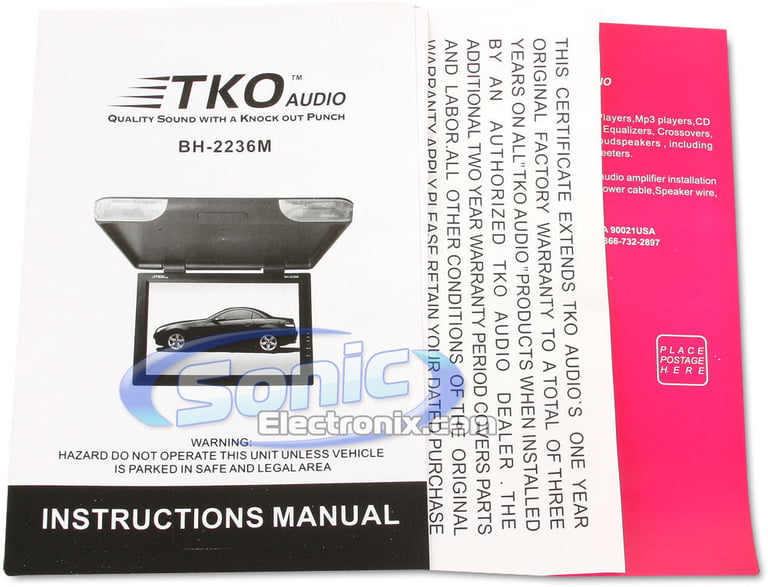 TKO Audio BH-2236M (Gray) Image 7