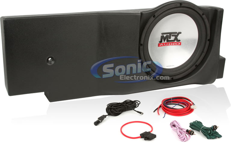 MTX Audio Thunderform F150C04BK12A-T45 (Black, Amplified) Image 1