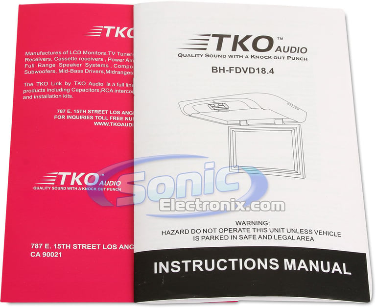 TKO Audio BH-FDVD18.4 (Beige) Image 7