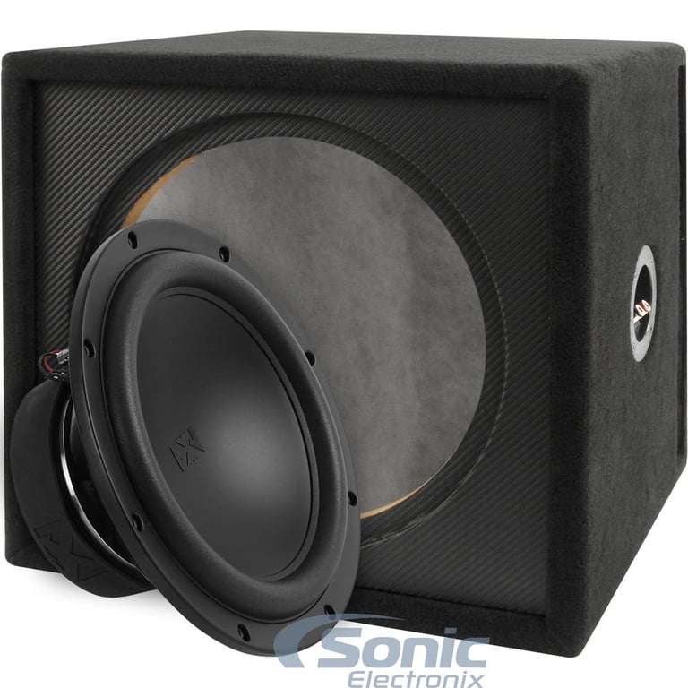 NVX 12" X-Series Loaded Subwoofer Enclosure Image 1