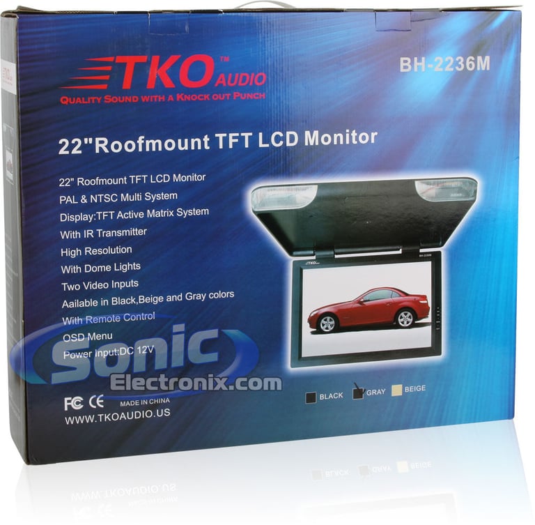 TKO Audio BH-2236M (Gray) Image 8