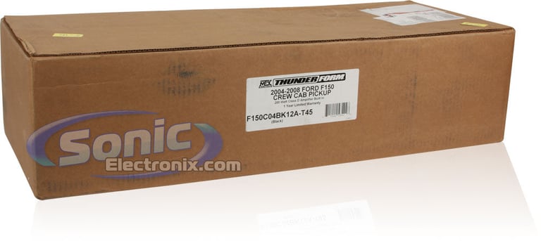 MTX Audio Thunderform F150C04BK12A-T45 (Black, Amplified) Image 12