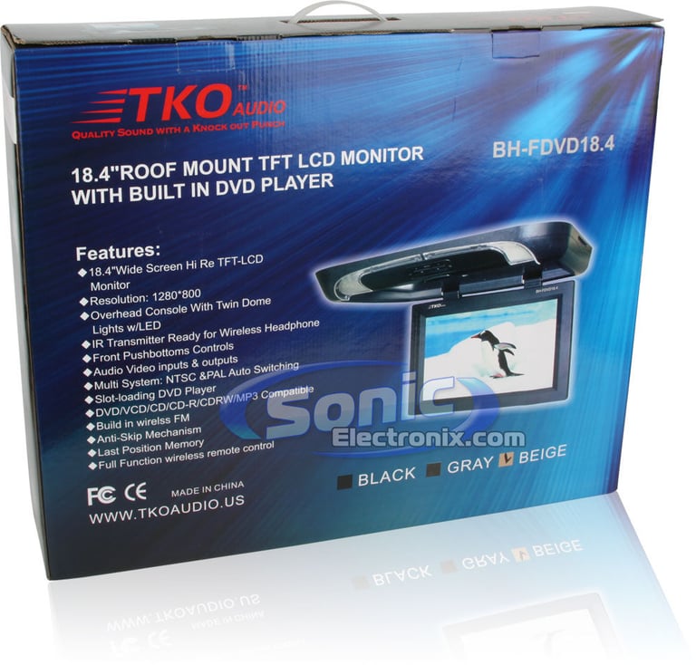 TKO Audio BH-FDVD18.4 (Beige) Image 8