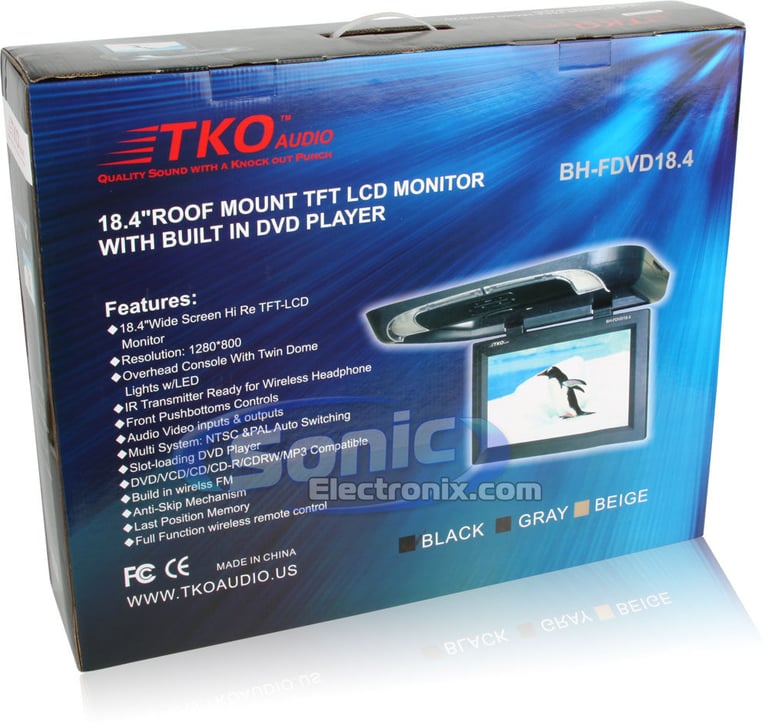 TKO Audio BH-FDVD18.4 (Black) Image 8